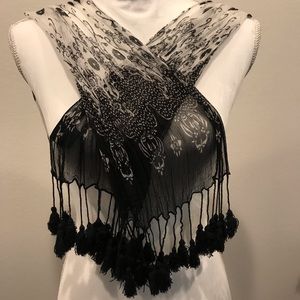 Beautiful 100% Viscose Long Scarf Approx 72” Long